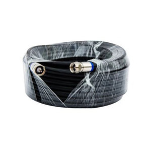 Hochwertiges 75 Ohm RG6 Koaxialkabel OEM RG6 CPR RoHS-Zertifiziert CCTV-Sicherheitssystem Massiver Leiter Aluminiumfolie-Abschirmung PVC - Product Image 5