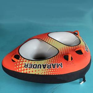 أفضل نوعية 2 راكب قابلة للنفخ مثلث قابل للسحب أنبوب صعود لتزلج على الماء الرياضة - Product Image 4