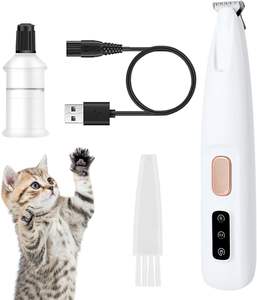 Tondeuse Électrique Rechargeable Silencieuse pour Animaux de Compagnie avec Lumière LED Chaude, Peignes de Toilettage pour Chien et Chat, Épilateur à Batterie Puissante pour Nettoyage et Soin - Product Image 6