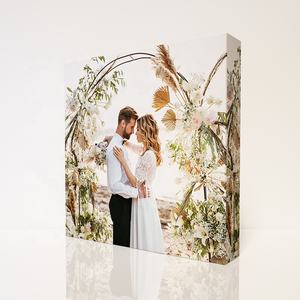 2025 bahan baru promosi pameran dagang tampilan latar belakang kustom kain Pop up pameran dagang - Product Image 2