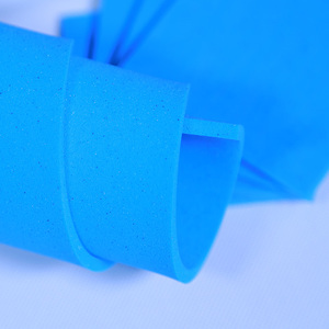 Tùy Chỉnh Cắt Màu Xanh <span class=keywords><strong>Polyurethane</strong></span> Bọt Hội Đồng Quản Trị/Cuộn Độ Đàn Hồi Cao Thoáng Khí Chống Vi Khuẩn Thời Tiết Đúc Tấm Nhựa - Product Image 2