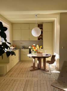 Nouvelles armoires chinoises sur mesure aux tons frais, four vapeur intégré, rangement complet des armoires, pour les grandes villas - Product Image 6