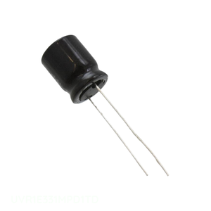 Condensador de Aluminio Original CAP ALUM 330UF 20% 25V RADIAL TH UVR1E331MPD1TD 330 uF de Montaje a Través de Orificio - Product Image 1