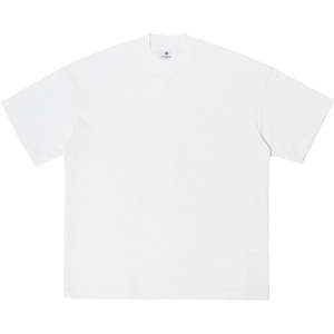 T-<span class=keywords><strong>shirt</strong></span> personnalisé pour homme, <span class=keywords><strong>col</strong></span> épais, 100% coton, t-shirts lourds, <span class=keywords><strong>col</strong></span> montant uni, coupe ample pour homme - Product Image 4