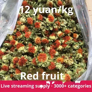 Testa di fiore rosso ananas arancione foglia sfusa tè origine <span class=keywords><strong>zafferano</strong></span> fonte di frutta un pezzo sfuso Dropshipping - Product Image 6