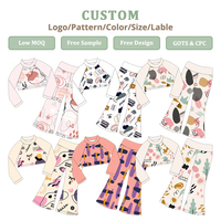 Vêtements de sport personnalisés pour filles, tenue de yoga, vêtements pour filles, ensemble de vêtements de sport pour bébés filles, ensemble de vêtements de yoga actifs pour enfants