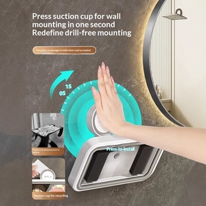 Support mural universel rotatif à 360° étanche et réglable à ventouse pour téléphone de douche de salle de bain – Vente en gros - Product Image 3