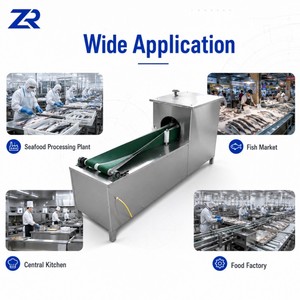 Machine industrielle compacte pour l'abattage et le nettoyage des poissons, machine à ouvrir le dos et éviscérer les petits poissons de <span class=keywords><strong>rivière</strong></span> - Product Image 6