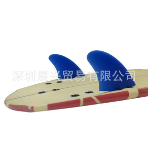 Ailerons de planche de surf en fibre de verre UPSURF K2, finition mate, ensemble d'aileron arrière professionnel - Product Image 3