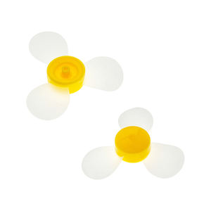 พัดลมทำมือ DIY ขนาดเล็ก เทคโนโลยีใบพัดนุ่มแบบสามแฉก OKY5019 - Product Image 3