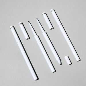 Lápiz Delineador de Ojos de Doble Punta con Cepillo, Vegano, Resistente al Agua, Larga Duración, Anti-Manchas, Suave, Negro y Marrón, con Logotipo Personalizado - Product Image 1