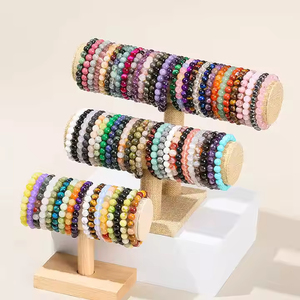 Vòng tay đá tự nhiên JD JEMS, trang sức thời trang, vòng tay đá mã não, vòng tay đá rời, dành cho nữ và nam - Product Image 2