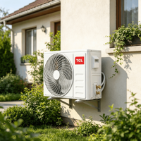 AC Dinding Listrik 2 HP Efisiensi Energi Tingkat Pertama Inverter Pendinginan Cepat Pemanasan Otomatis Mode Senyap