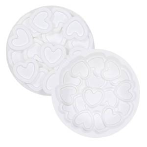 MUYULINS factory can customize Valentine's Day multi-heart-shaped molds, LFGB non-stick BPA-free <b>silicone</b> mousse cake molds - Product Image 3