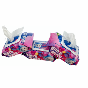 OEM Free Sample Alta Qualidade Atacado Descartável Suave Espessado 56pcs Baby <span class=keywords><strong>Wet</strong></span> <span class=keywords><strong>Wipes</strong></span> Embalado em Sacos - Product Image 4