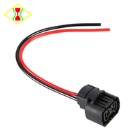 Adaptateur de prise femelle H16/5202/PSX24W, câble de connexion, faisceau de câblage, fiche de raccordement, phare automobile, lampe, 2 fils, 15 cm, 18 AWG
