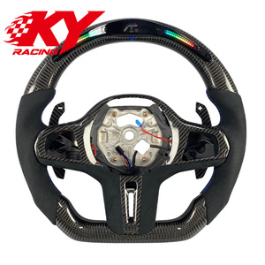 Volante Personalizado de Fibra de Carbono con Pantalla LED para BMW M2 M3 M4 G15 G16 G20 G21 G22 G26 G30 G34 G42 G80 320i 325i M340i M440 - Product Image 1