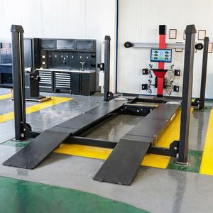 <span class=keywords><strong>Pont</strong></span> <span class=keywords><strong>élévateur</strong></span> hydraulique à quatre poteaux 5T de qualité supérieure pour centre de service automobile - Product Image 2