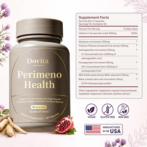 Wholesale Private Label Women <b>Menopause</b> Support Capsules Natural Herbal Extract Formula Non-GMO Bulk B2B Manufacturer Supply - Product Image 2