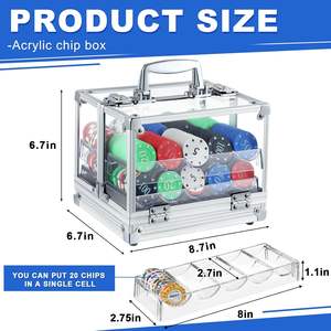 Boîte à outils transparente Crown <span class=keywords><strong>Case</strong></span> - Product Image 2