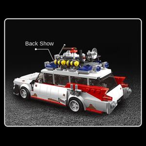 Mould <span class=keywords><strong>King</strong></span> 10021 Ghost Bus Sports Mini <span class=keywords><strong>Race</strong></span> Car Kit Blocs de construction Voiture de <span class=keywords><strong>sport</strong></span> Blocs d'ingénierie Jouet pour enfants Cadeau de Noël - Product Image 3