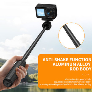 Trépied extensible à dégagement rapide magnétique pour Action 5 Pro 4 3 Osmo 360, en alliage d'aluminium et plastique, avec rotule, perche à <span class=keywords><strong>selfie</strong></span> VT09 - Product Image 1