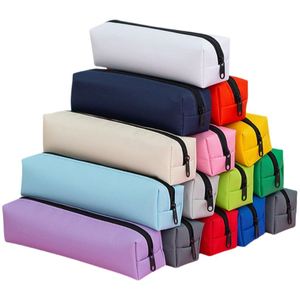 Colorful Fabric Pencil Case with Zipper Closure for <b>School</b> and Office Use - Product Image 1