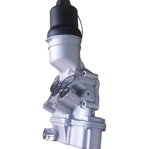 ที่ใส่กรองน้ำมันอะลูมิเนียม 06F115397F สำหรับออดี้ A6L 2.0 FAW AUDI CA อะไหล่ทดแทน - Product Image 1