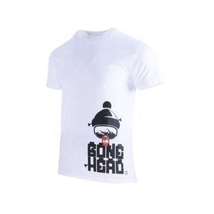 Camiseta estampada ajustada personalizada para hombre para camisetas informales de verano - Product Image 1