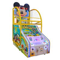 Machine de basket-ball électronique à pièces, machine de loterie pour enfants d'intérieur, simulant un tir réel, centre de divertissement, best-seller