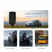 Perangkat Pelacak Anti Maling Sepeda Motor & Mobil YUNZ 4G LTE Tahan Air EC33 Mini GPS Tracker dengan Deteksi ACC