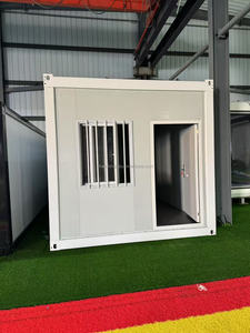 Casa móvil <span class=keywords><strong>prefabricada</strong></span> de fácil montaje, paquete plano, diseño moderno modular, casa contenedor de acero modular plegable <span class=keywords><strong>prefabricada</strong></span> - Product Image 2