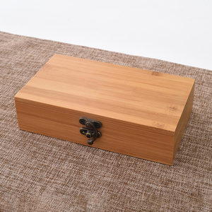 Chất Lượng Cao Bao Bì Bằng Gỗ Hộp Tùy Chỉnh Kích Thước Lật Nắp Sơn Tre Gỗ Quà Tặng Lưu Trữ Hộp - Product Image 3