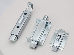 不锈钢按钮自动开启门窗桶吊锁弹簧装载锁闩窗五金配件 - Product Image 3