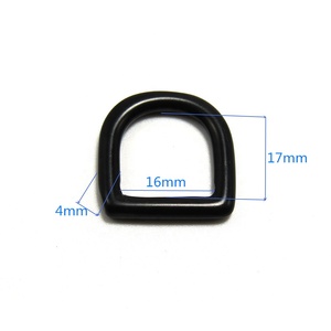 Hebilla de anillo para <span class=keywords><strong>Collar</strong></span> de perro, de Metal, latón sólido, niquelado, sin soldadura, chapado en D, 5/8 pulgadas - Product Image 2