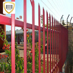 Vente en gros de palissade métallique de haute qualité à bas <span class=keywords><strong>prix</strong></span> avec clôture de palissade en fer forgé - Product Image 3