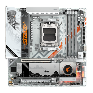 Mainboard chơi game PC GIGABYTE B850M AORUS ELITE WIFI7 ICE-P X3D Turbo 8200MT/s Ram M-ATX AMD B850 DDR5 AM5 năm 2025 - Product Image 2