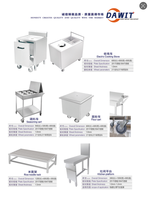 Chariots de cuisine professionnels en acier inoxydable avec roues pour restaurants commerciaux et stations d'assaisonnement