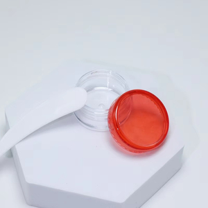 3g 5g <b>Small</b> Round Clear Cream Jar Plastic Pot Box Transparent Cosmetic Sample <b>Container</b> with Lids - Product Image 2
