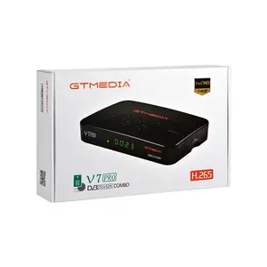 GTmedia V7 Pro H.265 DVB S/S2/S2X T2 Combo Box récepteur de télévision par satellite