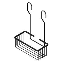 Panier de rangement européen BDAD pour salle de bain, sans perçage, à suspendre sur la robinetterie, étagère de douche