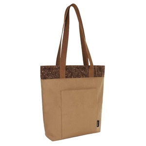 Bolso de Mano Ecológico y Orgánico 2026, Bolso de Compras de Fibra de Carbono Color Café, Logotipo Personalizado, Bolso de Lujo de Alta Calidad para Mujer - Product Image 3