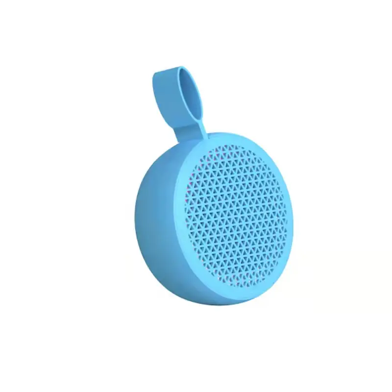 New outdoor portable Bluetooth speaker, audio gift, wireless mini luminous call small sound subwoofer