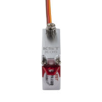 Micro-servo numérique haute performance KST X06 V6.0 HV 1.8Kgf.cm 0.07sec à engrenages métalliques sans noyau pour pièces d'avion RC, planeurs, robots