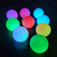 Boule miroir gonflable géante 2025, globe de neige LED étanche, ballon pour fête et concert, flottant de 6 à 8 pieds