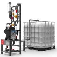 Bomba Dosificadora de Diafragma Digital con Servomotor de 375L/H y 10 bar, Cerrada, RS485, 4-20mA, para Dosificación de Productos Químicos Industriales