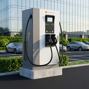 Starcharge Gemini DC Nueva Estación de Carga para Vehículos Eléctricos de 160kW 240kW con Conectores GBT Dobles, IP55, para Exteriores, de Gran Tamaño y Montaje en Suelo - Product Image 1