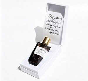 Wholesale Luxury Black <b>Perfume</b> Glass <b>Bottle</b> <b>Empty</b> Clear Crimp Rectangle Square 30ml 50ml 100ml <b>Perfume</b> <b>Bottle</b> With Metal Lid - Product Image 4