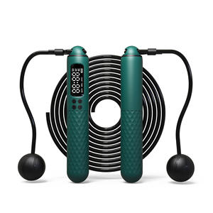 Moyue Corde à sauter intelligente Bluetooth 172,8 cm sans fil avec balles lestées, équipement de fitness pour l'exercice et le remodelage corporel - Product Image 5