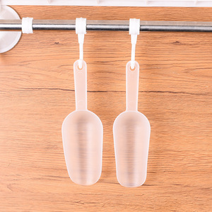 Plastic Shovel 250 Mm <b>White</b> <b>Acrylic</b> For Grain Flour Rice Tea Dried Fruit Popcorn Melon Seeds Supermarket Use - Product Image 3